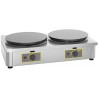 Crêpière double ronde à gaz Roller Grill