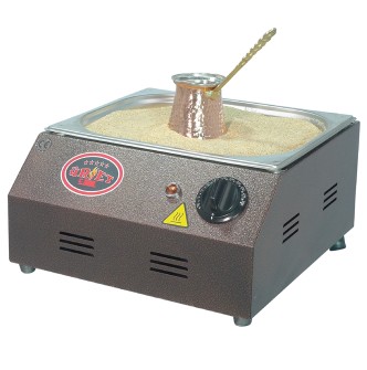 Machine à café avec sable