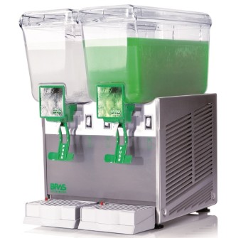 DISTRIBUTEUR DE JUS 2X12 LITRES MAESTRALE - EXTRA -BRAS