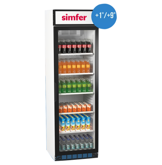 Armoire réfrigérée porte vitrée